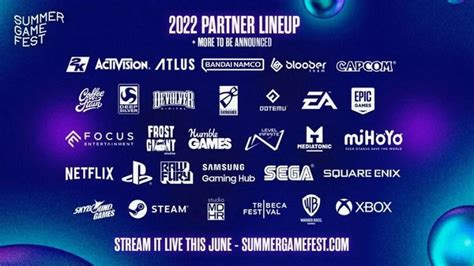summer game fest 2022 announcements list